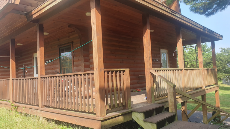 Porch of East Asia Dorm